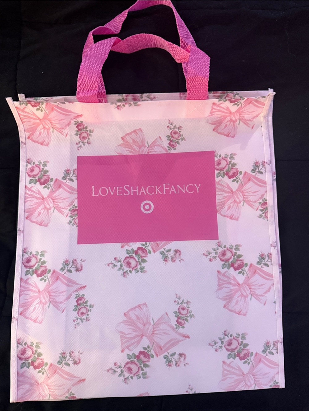 LIMITED EDITION LOVESHACKFANCY X TARGET COLLAB TOTE BAG